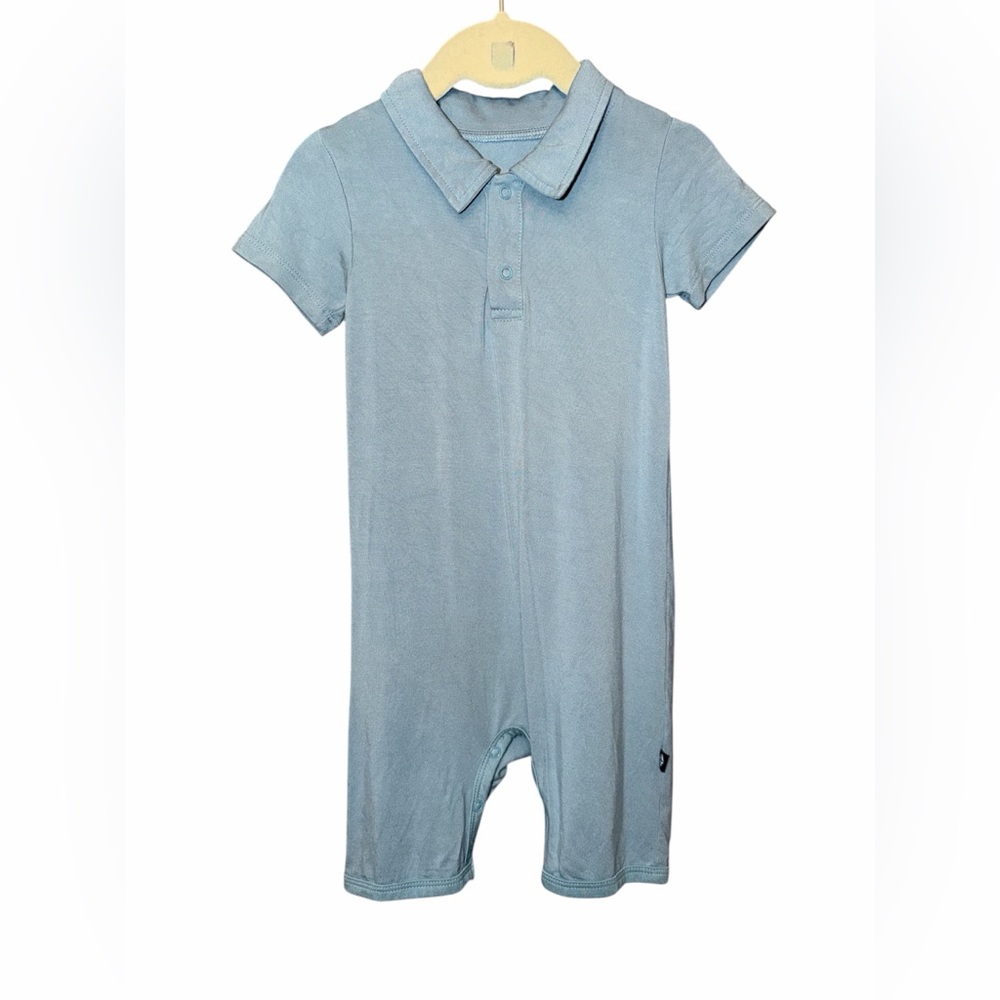 Kyte Baby Bamboo Polo Romper | size 2T